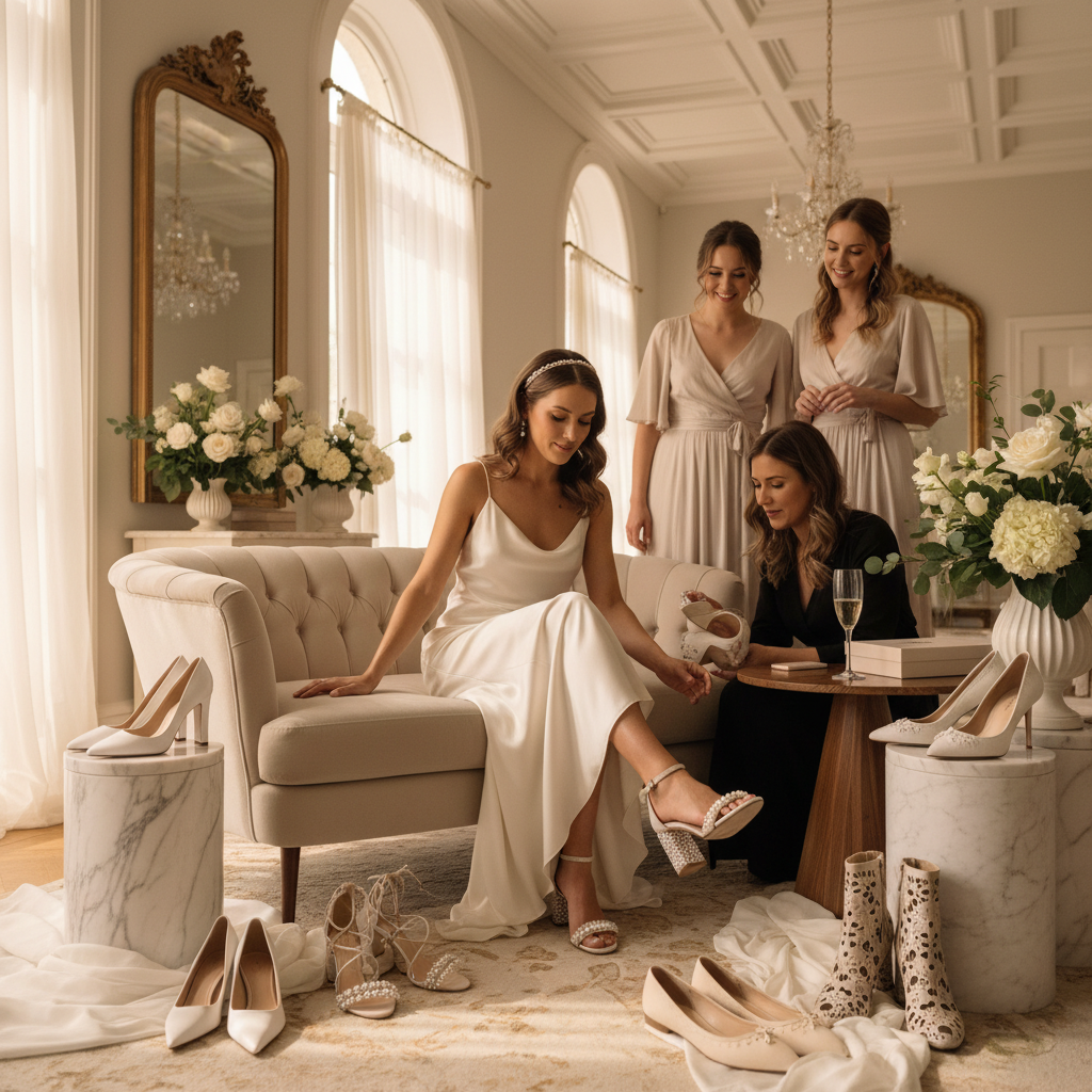 Najnowsze trendy butów ślubnych na 2026 rok: materiały, kolory, stylizacje-0