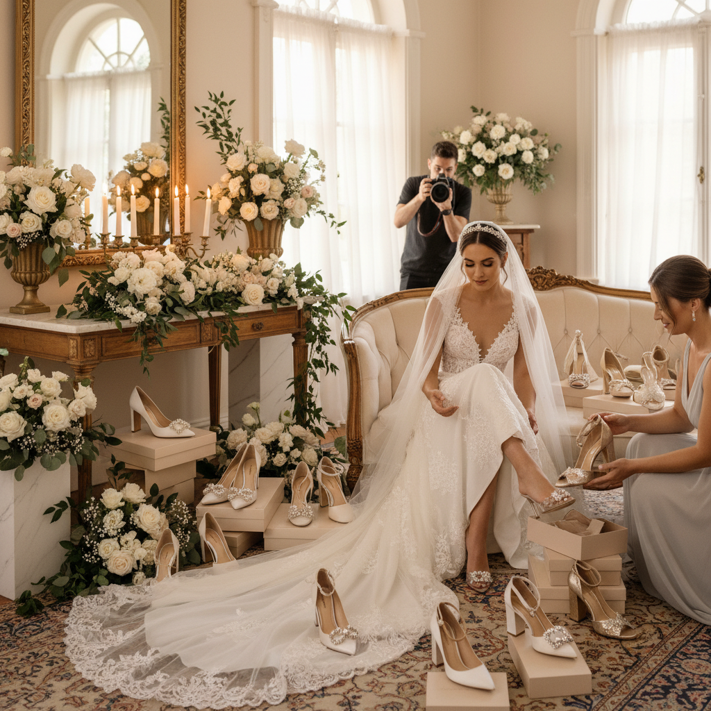 Najnowsze trendy butów ślubnych na 2026 rok: materiały, kolory, stylizacje-2