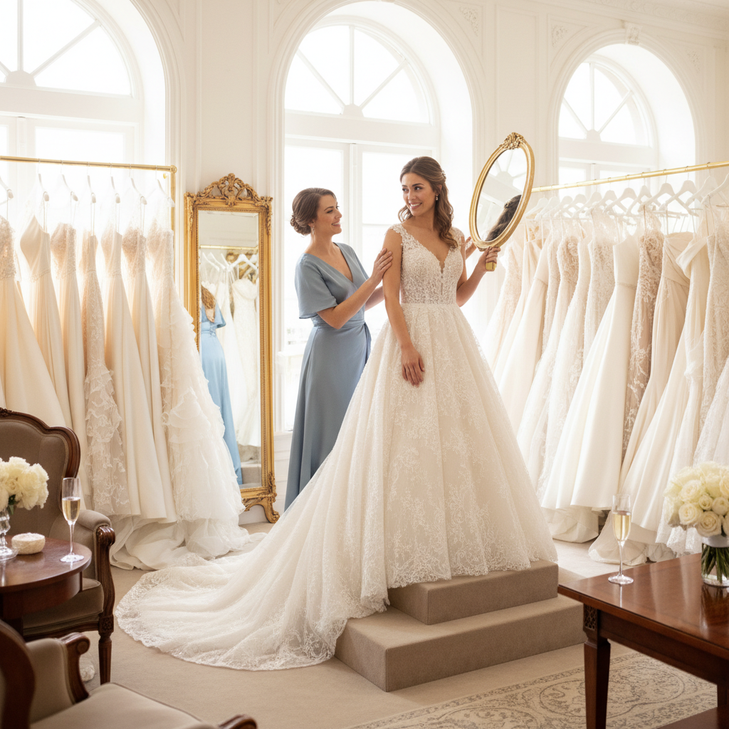 10 zasad przymiarek sukni ślubnej: jak przejść przez ten proces z pewnością siebie