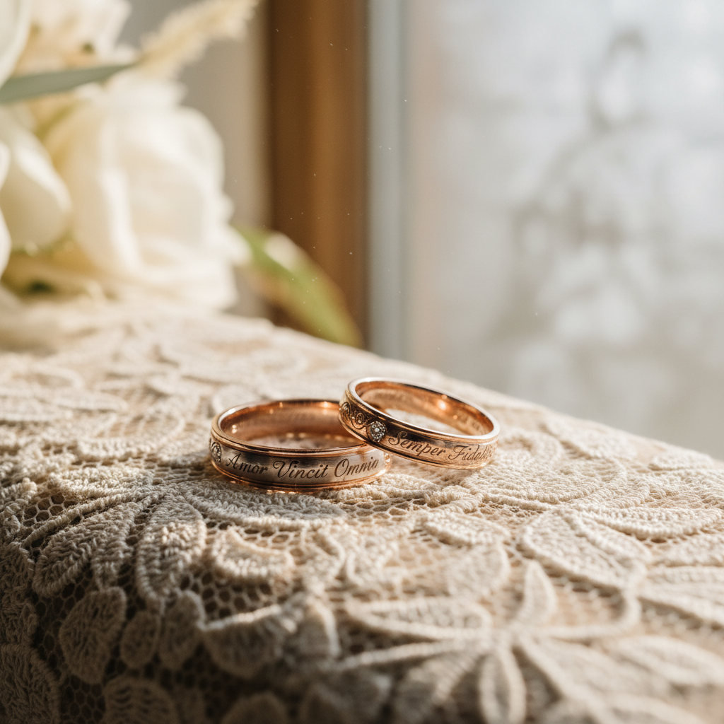 30 inspirujących pomysłów na personalizację obrączek ślubnych-0